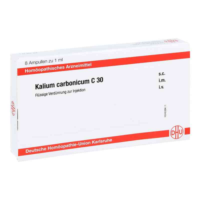 Kalium Carbonicum C30 Ampullen 8X1 ml von DHU-Arzneimittel GmbH & Co. KG PZN 11706677