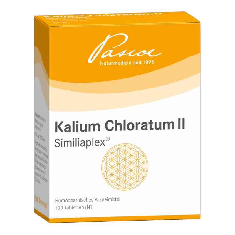 Kalium Chloratum Ii Similiaplex Tabletten 100 stk von Pascoe pharmazeutische Präparate PZN 07568531