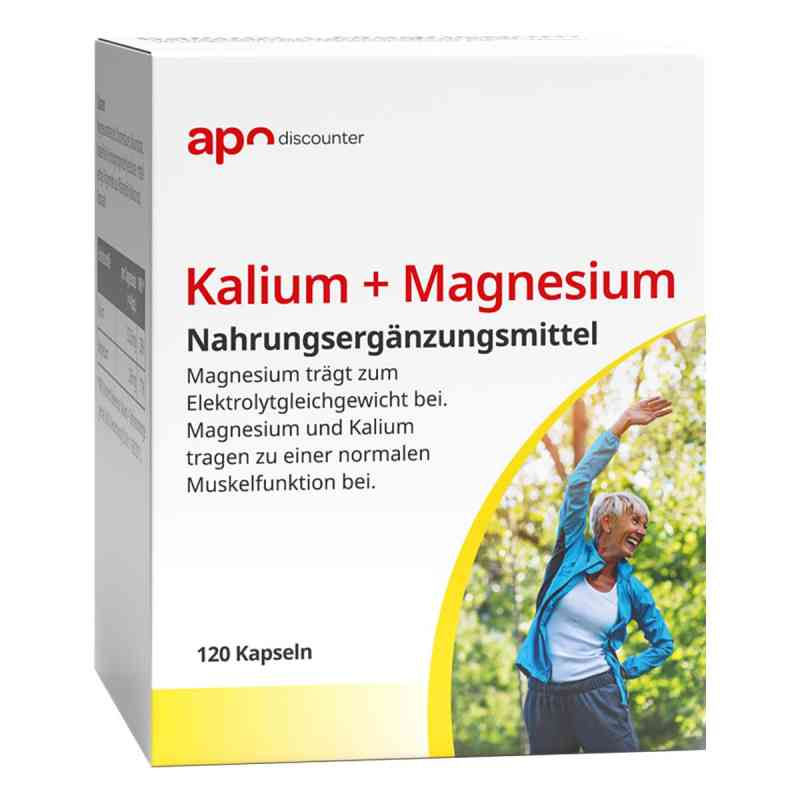 Kalium und Magnesium Aktiv Kapseln 120 stk von apo.com Group GmbH PZN 17174419