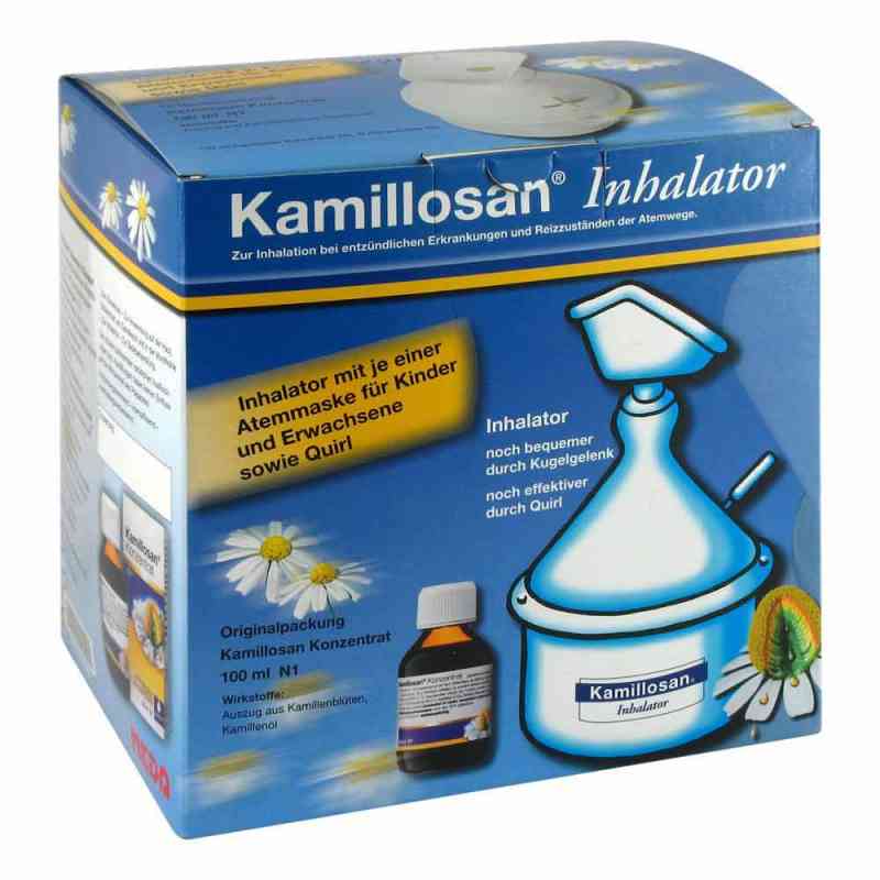 Kamillosan Konzentrat + Inhalator 100 ml von MEDA Pharma GmbH & Co.KG PZN 02395563