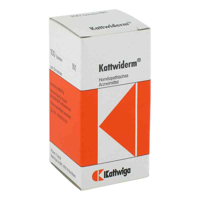 Kattwiderm Tabletten 100 stk von Kattwiga Arzneimittel GmbH PZN 01396282
