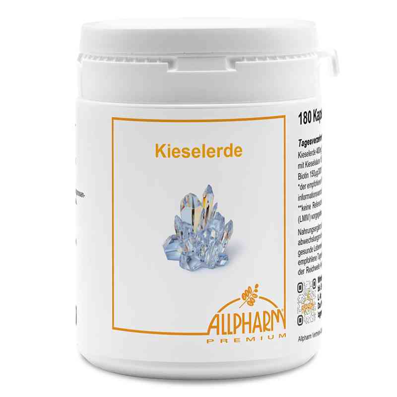 Kieselerde Kapseln 180 stk von ALLPHARM Vertriebs GmbH PZN 00869347