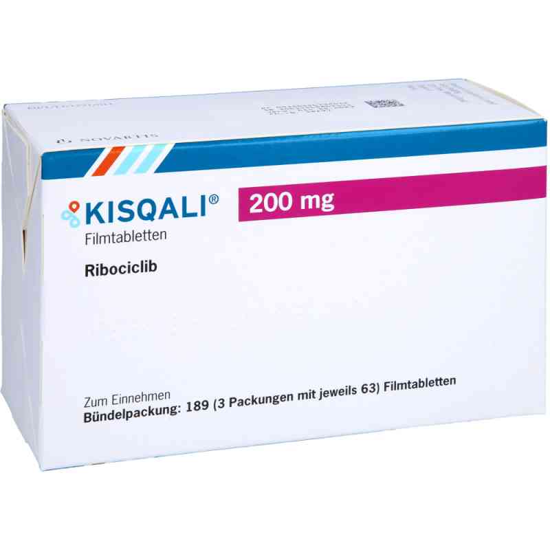 Kisqali 200 mg Filmtabletten 3X63 stk von NOVARTIS Pharma GmbH PZN 12673201