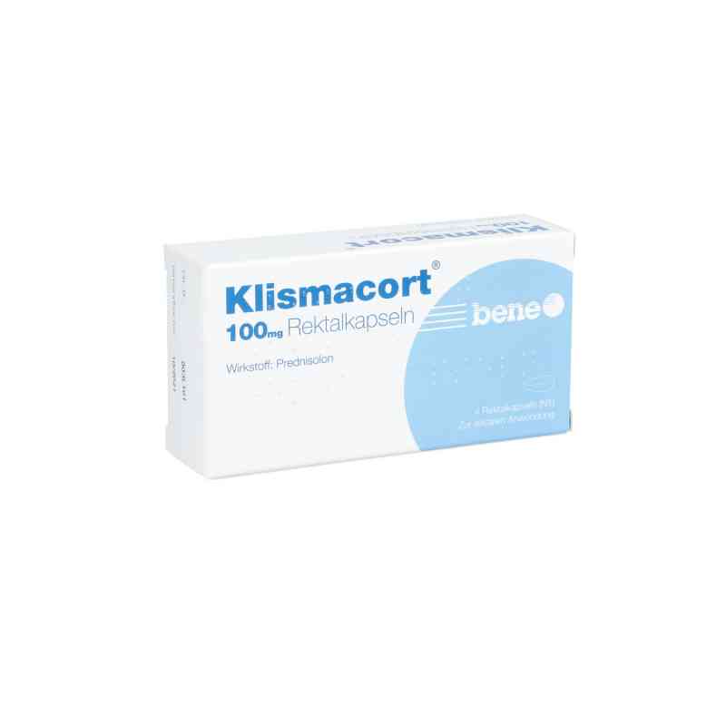Klismacort 100 mg Rektalkapseln 4 stk von bene Arzneimittel GmbH PZN 10944937