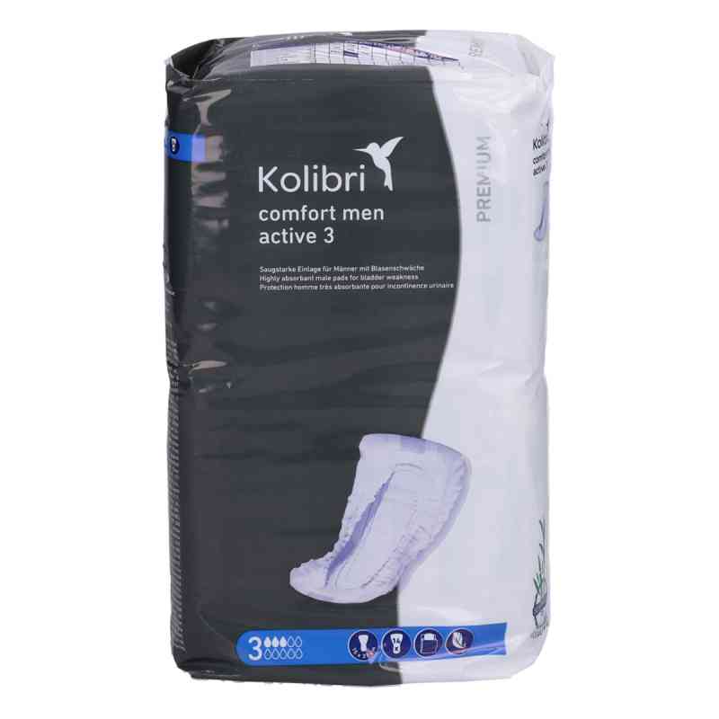Kolibri comfort premium men active 3 Einlagen Mann 14 stk von Igefa Handelsgesellschaft mbH&Co.KG PZN 13170399
