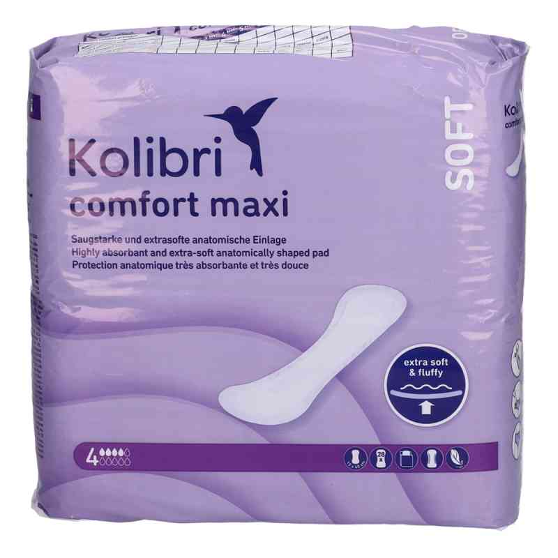 Kolibri comfort Vorlagen anatomisch maxi 28 stk von Igefa Handelsgesellschaft mbH&Co.KG PZN 11601429