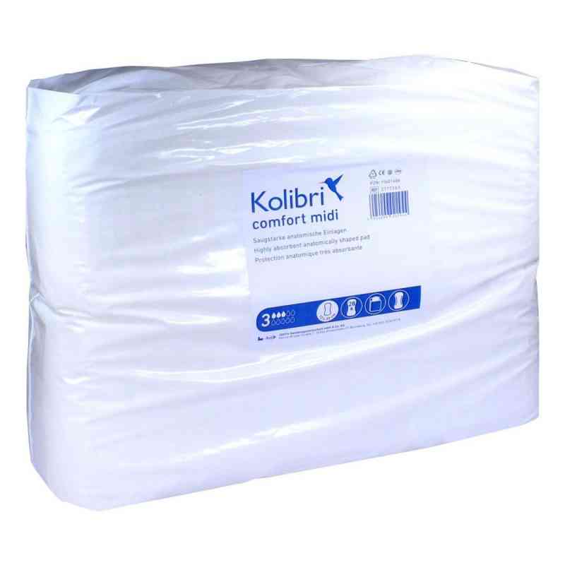 Kolibri comfort Vorlagen anatomisch midi 28 stk von Igefa Handelsgesellschaft mbH&Co.KG PZN 11601406