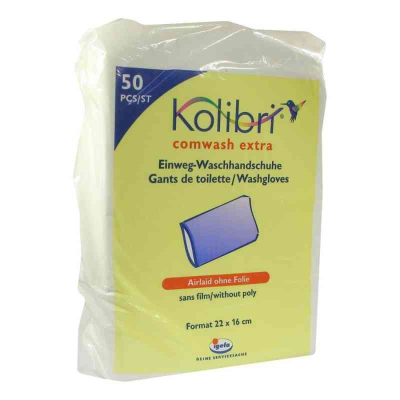 Kolibri comwash extra Waschhandschuh unfol.16x24cm 50 stk von Igefa Handelsgesellschaft mbH&Co.KG PZN 01869881