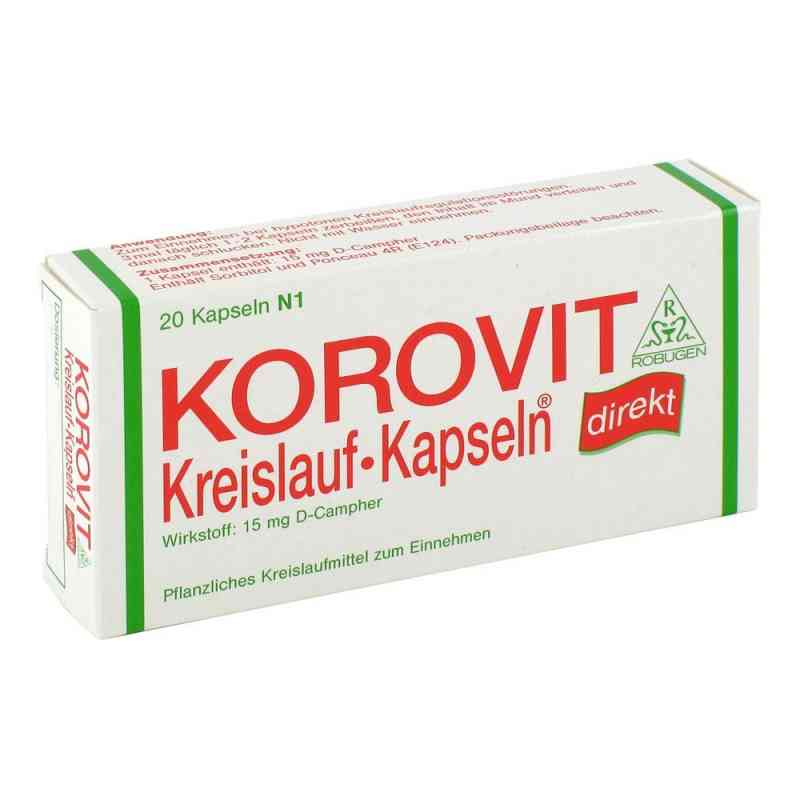 Korovit Kreislauf Kapseln 20 stk von ROBUGEN GmbH & Co.KG PZN 05002067