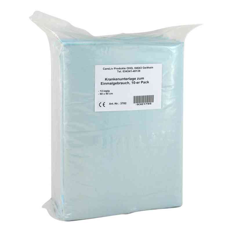 Krankenunterlage 60x90cm 12-lagig 10 stk von Careliv Produkte OHG PZN 09301795