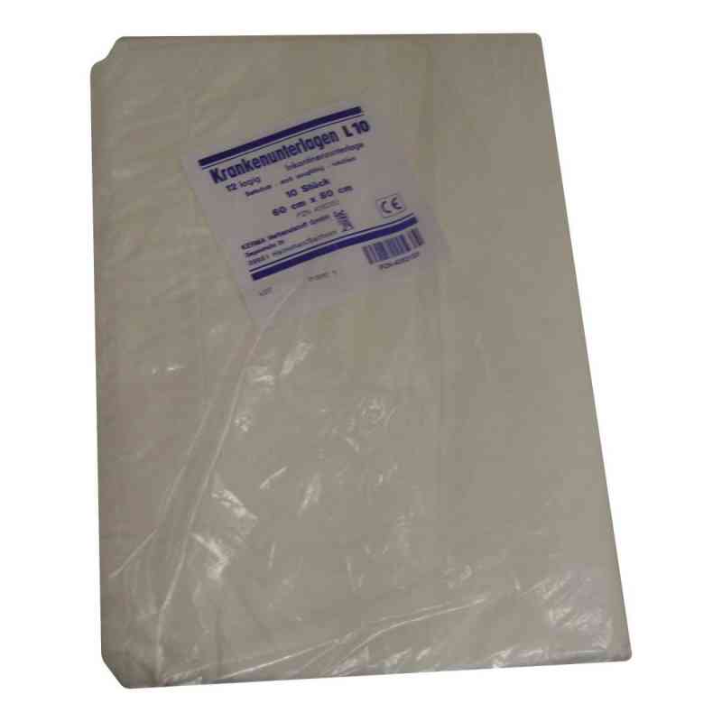 Krankenunterlage L10 60x80cm 12 lagig 10 stk von KERMA Verbandstoff GmbH PZN 04082153