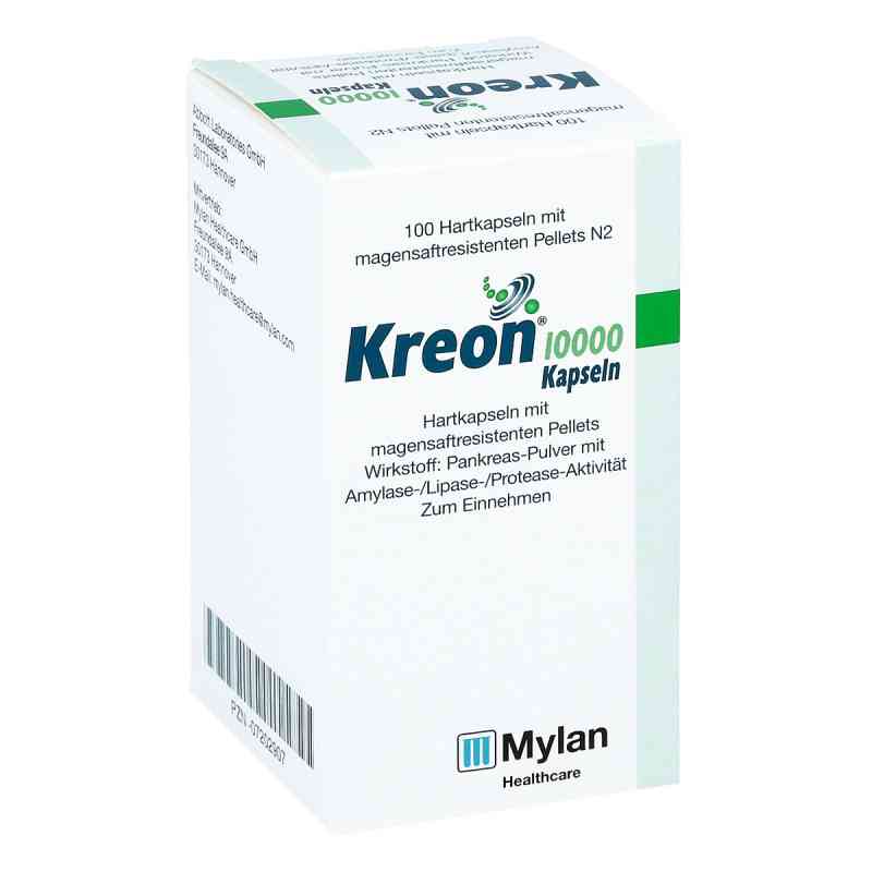 Kreon 10000 100 stk von Mylan Healthcare GmbH PZN 07202907