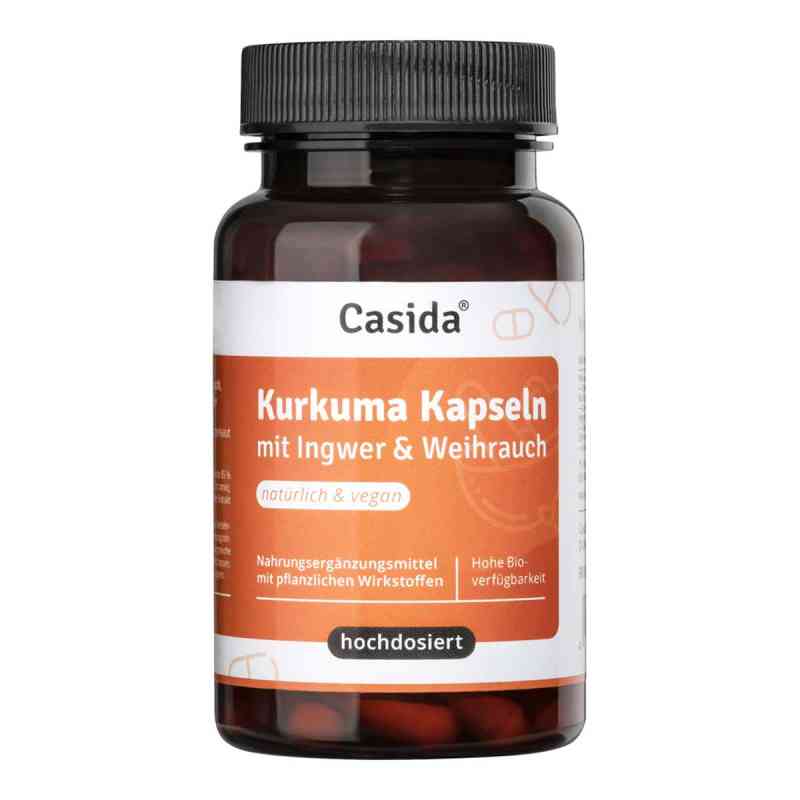 Kurkuma+Ingwer+Weihrauch Kapseln Hochdosiert 90 stk von Casida GmbH PZN 17975409