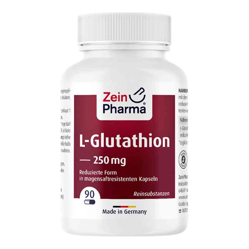 L-glutathion reduziert Kapseln 250 mg 90 stk von ZeinPharma Germany GmbH PZN 09100312