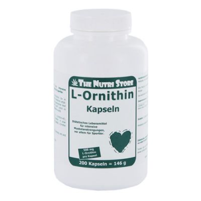 L-ornithin 500 mg Kapseln 200 stk von Hirundo Products PZN 06438246
