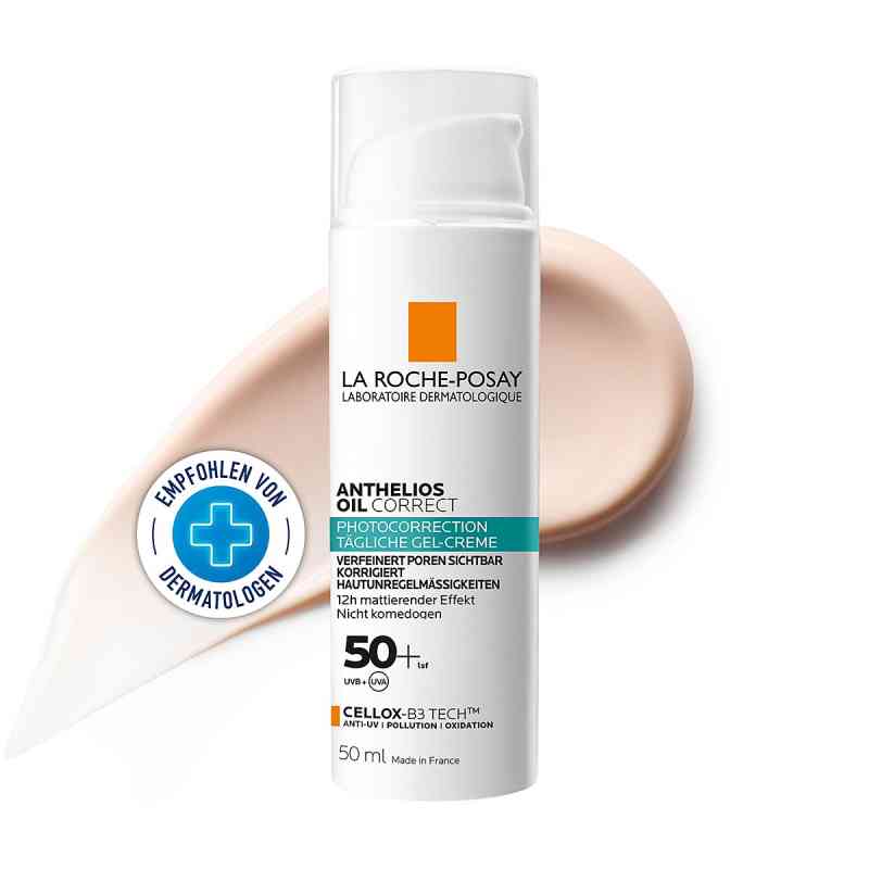 La Roche Posay Anthelios Oil Correct LSF 50+ 50 ml von L'Oreal Deutschland GmbH PZN 17636624