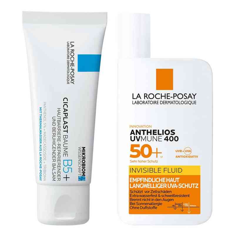 La Roche Posay Cicaplast Baume B5+(40ml) & Anthelios UVMune 400 1 Pck von L'Oreal Deutschland GmbH PZN 08102824
