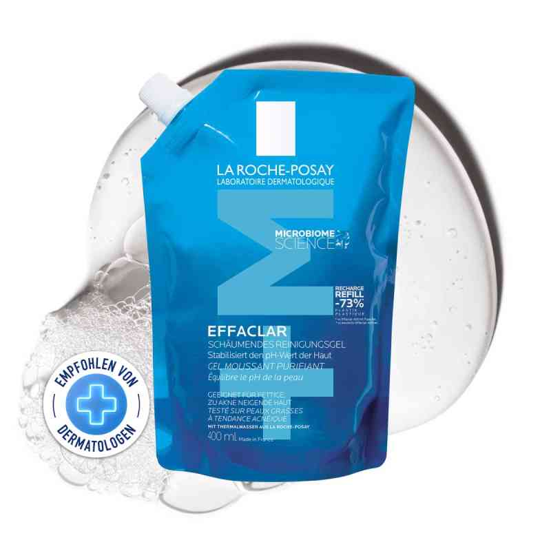 La Roche Posay Effaclar Schäumendes Reinigungsgel Nachfüllpack 400 ml von L'Oreal Deutschland GmbH PZN 18719855