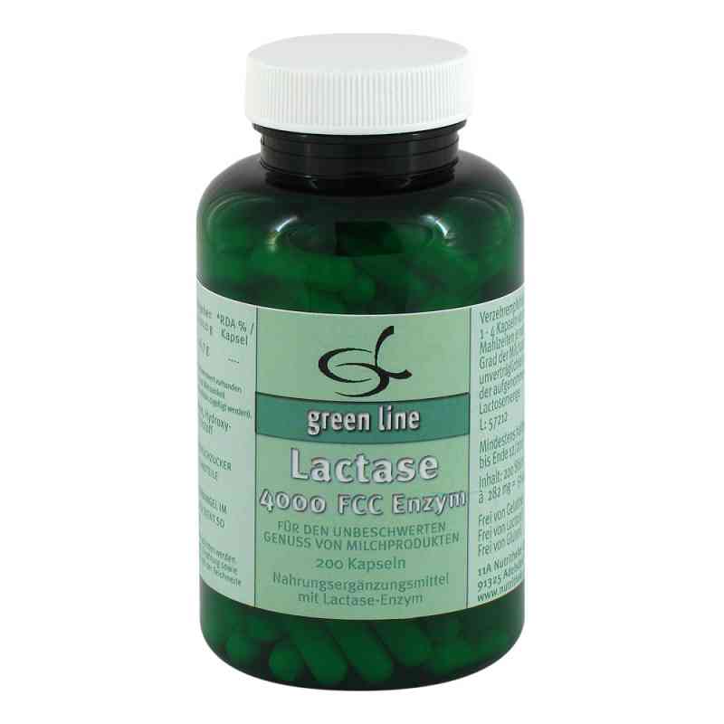 Lactase 4000 Fcc Enzym Kapseln 200 stk von 11 A Nutritheke GmbH PZN 09631541