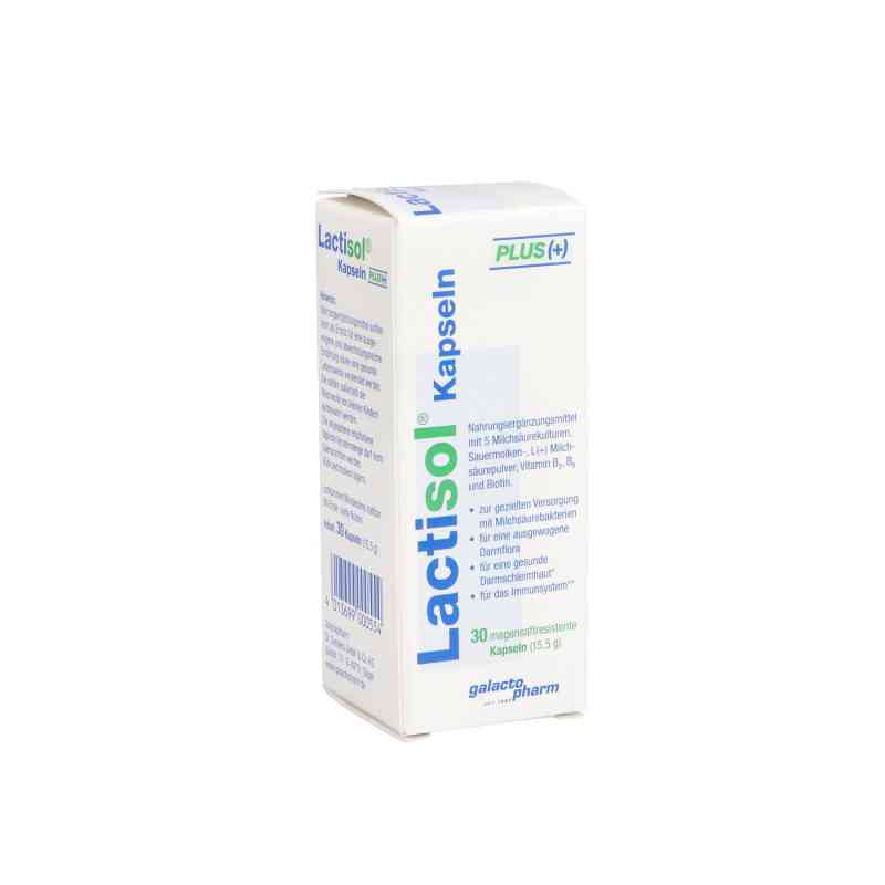 Lactisol Kapseln Plus 30 stk von Galactopharm Dr. Sanders GmbH & Co. KG. PZN 13058366