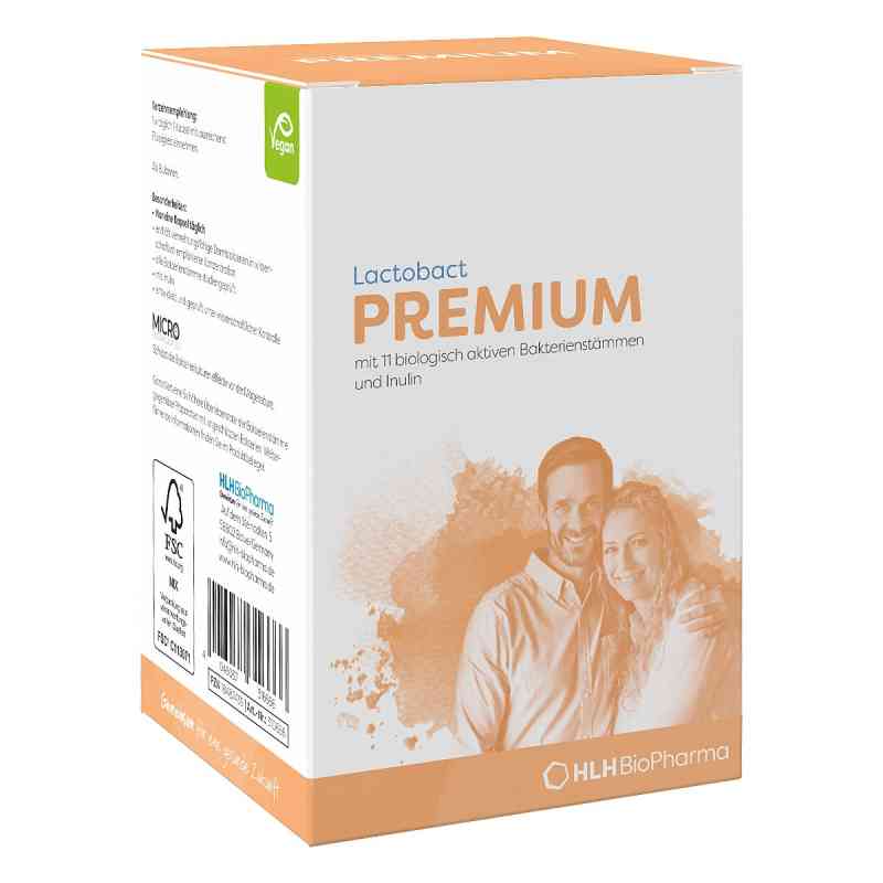 Lactobact PREMIUM Darm-Probiotikum mit Inulin Kapseln 150 stk von HLH BioPharma GmbH PZN 18487439