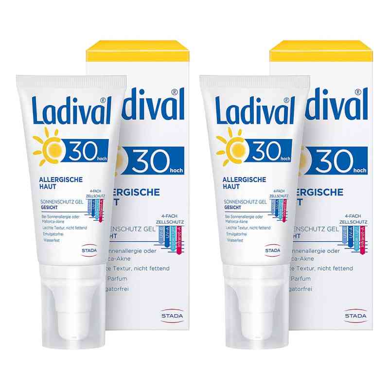 Ladival Allergische Haut Sonnenschutz Gel LSF 30 2x50 ml von STADA Consumer Health Deutschlan PZN 08101464