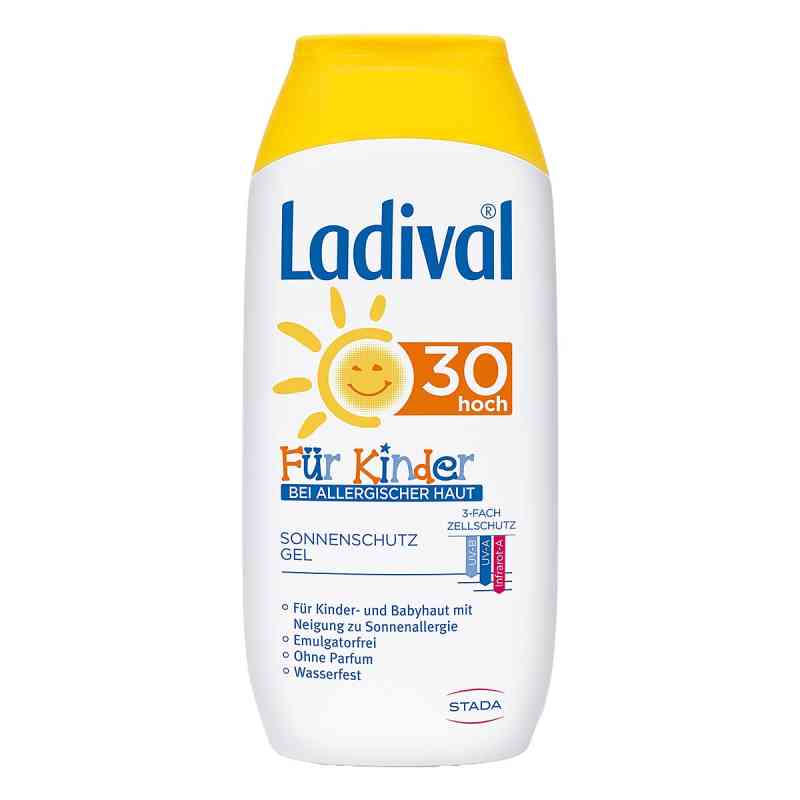 Ladival Kinder Sonnengel für Kinder bei allergischer Haut LSF 30 200 ml von STADA Consumer Health Deutschland GmbH PZN 10979841