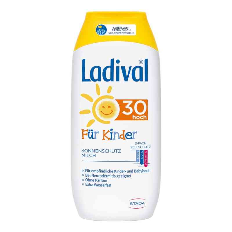 Ladival Kinder Sonnenmilch Lsf 30 200 ml von STADA GmbH PZN 03376645
