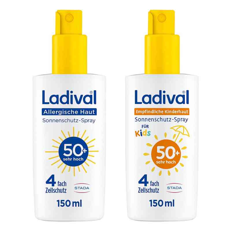 Ladival Sonnenschutzspray Familien-Paket LSF 50 2x150 ml von STADA Consumer Health Deutschland GmbH PZN 08100919