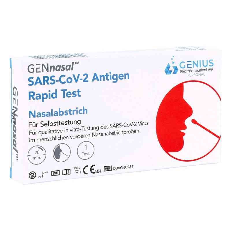 Laientest Nasentest SARS-CoV-2 Rapid Antigen Schnelltest Genius    von GENIUS Pharmaceutical AG PZN 08101638