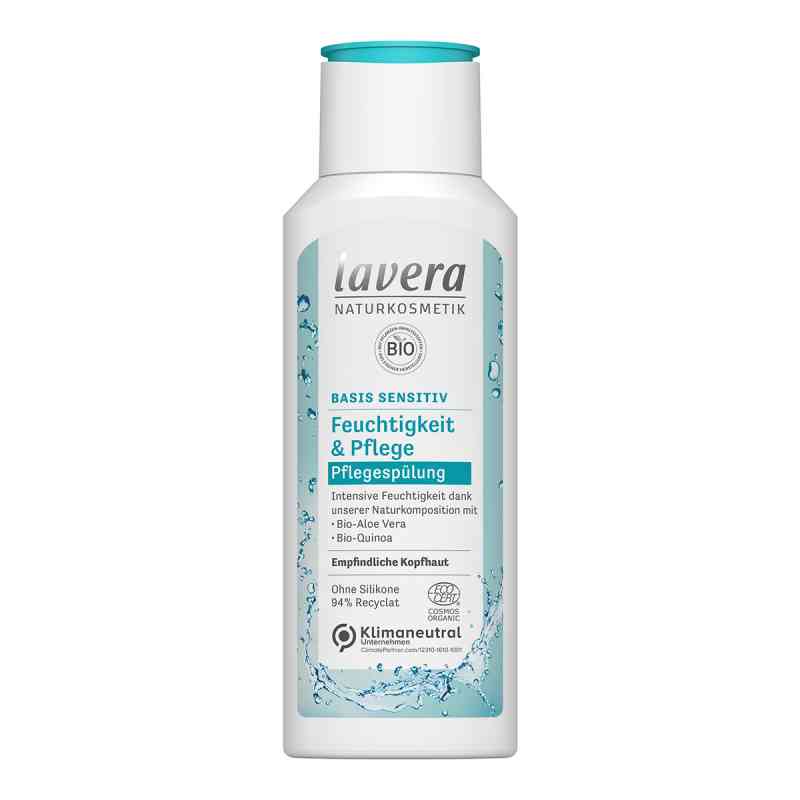 Lavera basis sensitiv Feuchtigkeits Spülung 200 ml von LAVERANA GMBH & Co. KG PZN 16035791