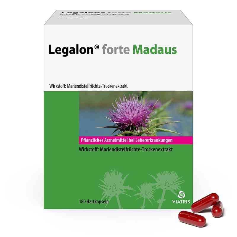 Legalon forte Madaus Hartkapseln 180 stk von Cooper Consumer Health Deutschland GmbH PZN 11548215