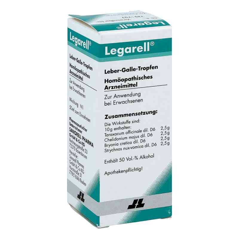 Legarell Tropfen 50 ml von Sanorell Pharma GmbH PZN 11684059