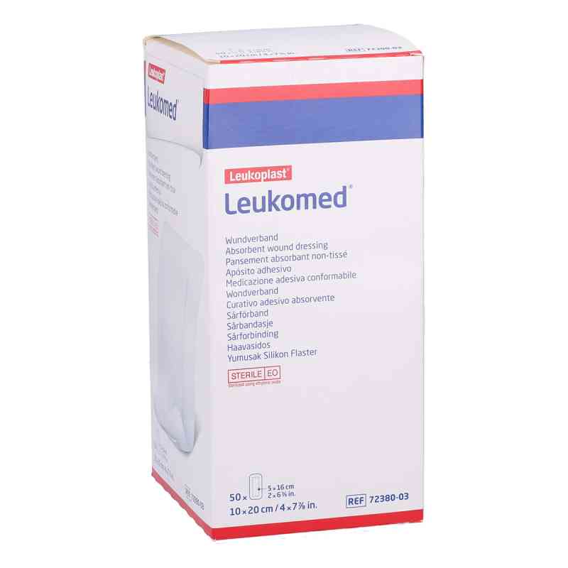 Leukomed sterile Pflaster 10x20 cm 50 stk von MiroMed GmbH PZN 12776533