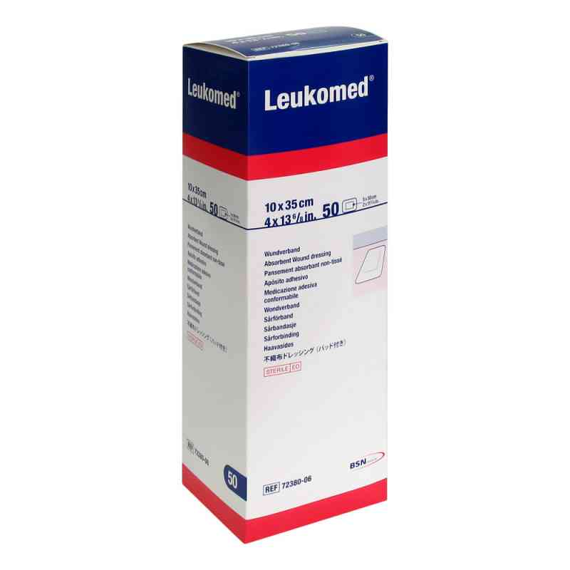 Leukomed sterile Pflaster 10x35 cm 50 stk von BSN medical GmbH PZN 01050891