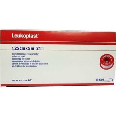 Leukoplast 5 m x 1,25 cm 24 stk von JUNEK Europ-Vertrieb GmbH PZN 05529515