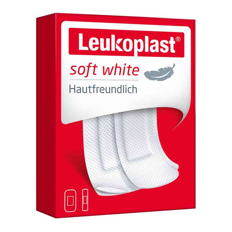 Leukoplast soft Strips 19x72 mm 12st/38x72 mm 8st 20 stk von BSN medical GmbH PZN 14219742