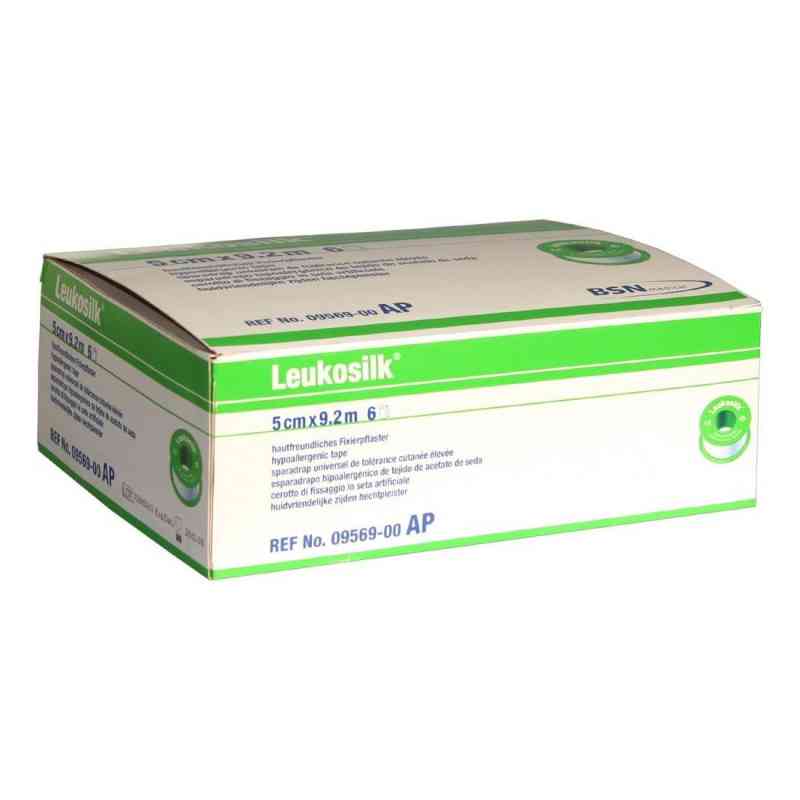 Leukosilk 9,2 m x 5 cm 9569 6 stk von BSN medical GmbH PZN 04593698