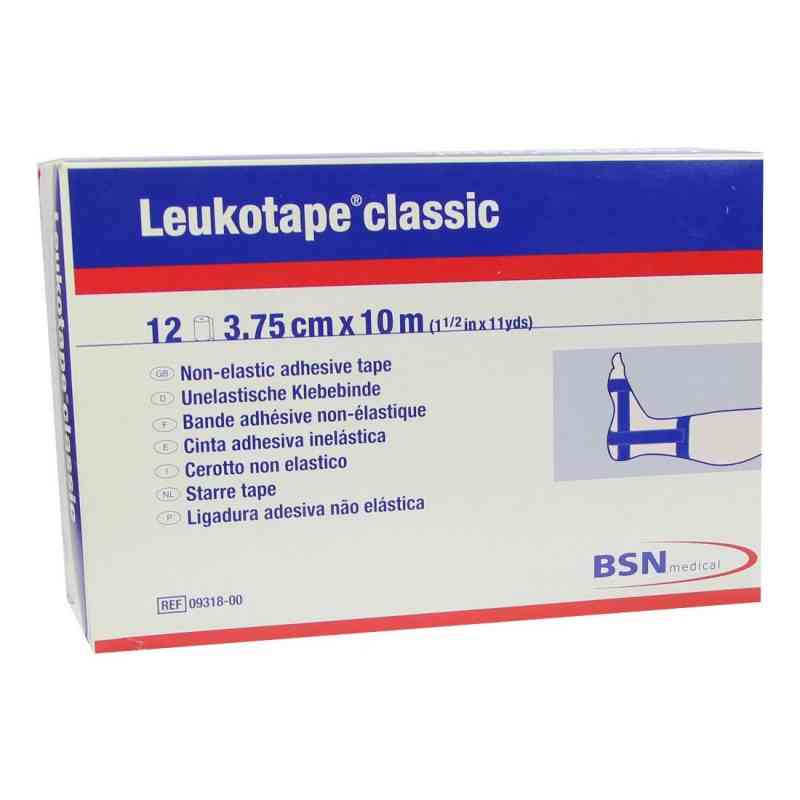 Leukotape Classic 10mx3,75cm blau 12 stk von BSN medical GmbH PZN 00669507