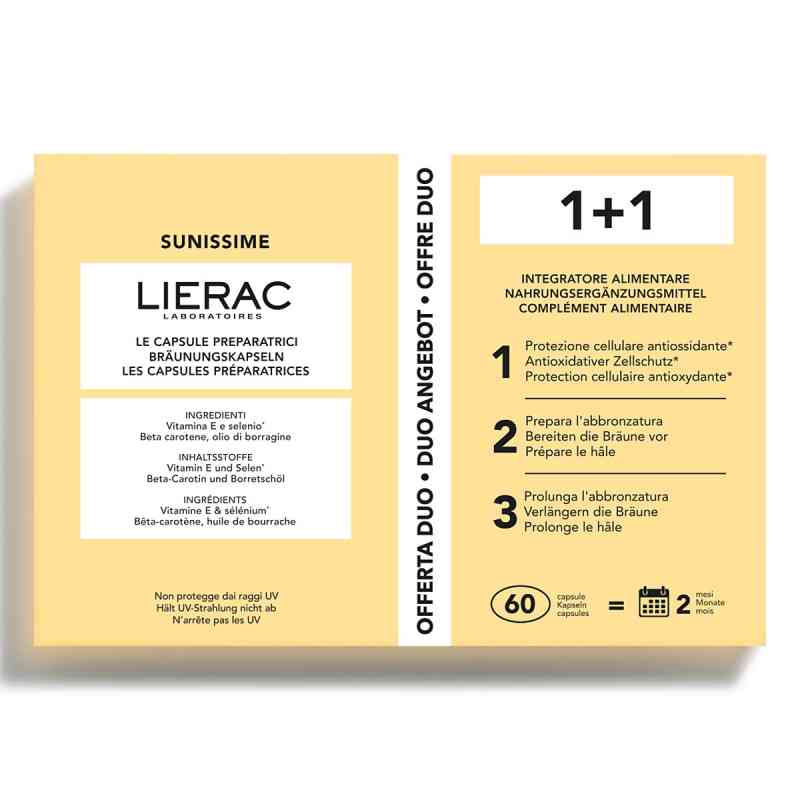 Lierac Sunissime Duo Kapseln 2X30 stk von Laboratoire Native Deutschland GmbH PZN 19185031