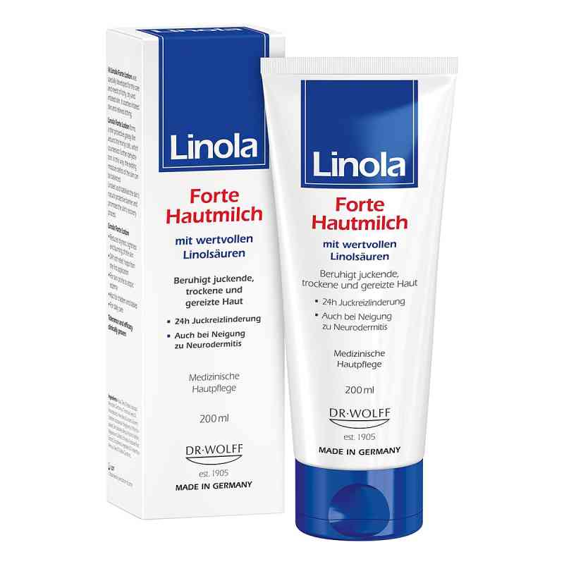 Linola Forte Hautmilch 200 ml von Dr. August Wolff GmbH & Co. KG Arzneimittel PZN 17628582