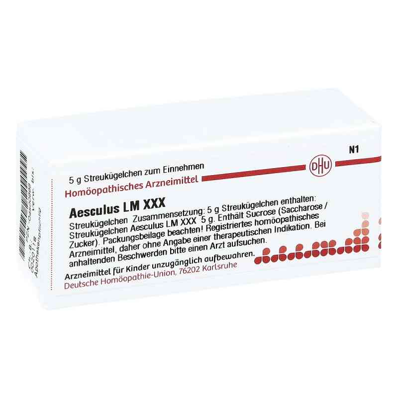 Lm Aesculus Xxx Globuli 5 g von DHU-Arzneimittel GmbH & Co. KG PZN 04500998
