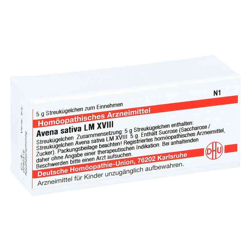 Lm Avena Sativa Xviii Globuli 5 g von DHU-Arzneimittel GmbH & Co. KG PZN 04502170