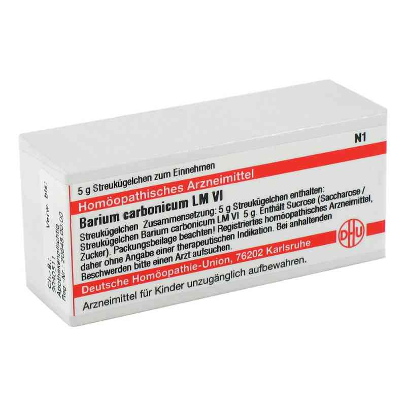 Lm Barium Carbonicum Vi Globuli 5 g von DHU-Arzneimittel GmbH & Co. KG PZN 02658755