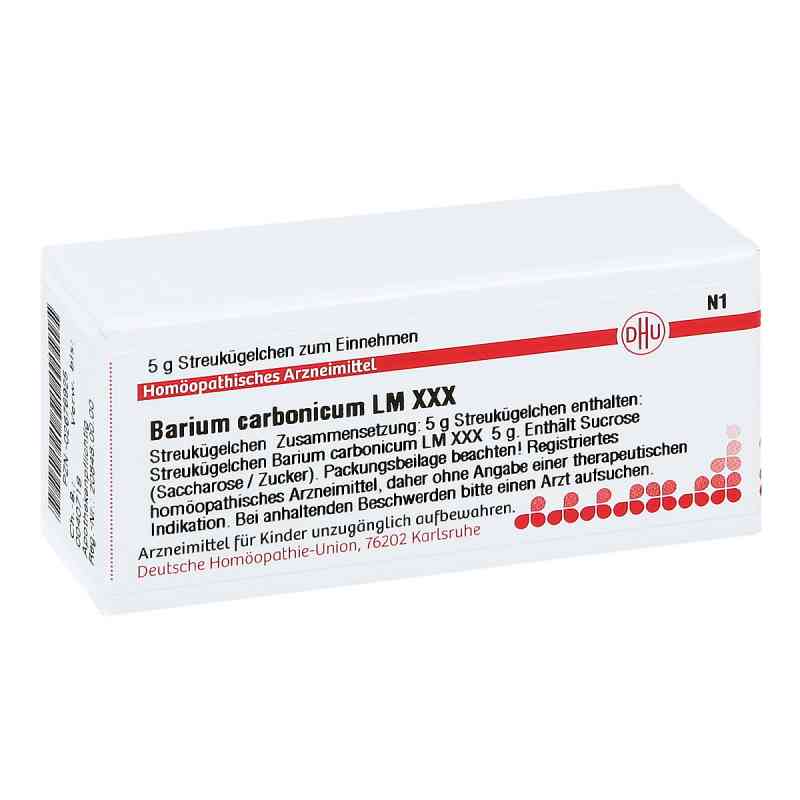 Lm Barium Carbonicum Xxx Globuli 5 g von DHU-Arzneimittel GmbH & Co. KG PZN 02676925