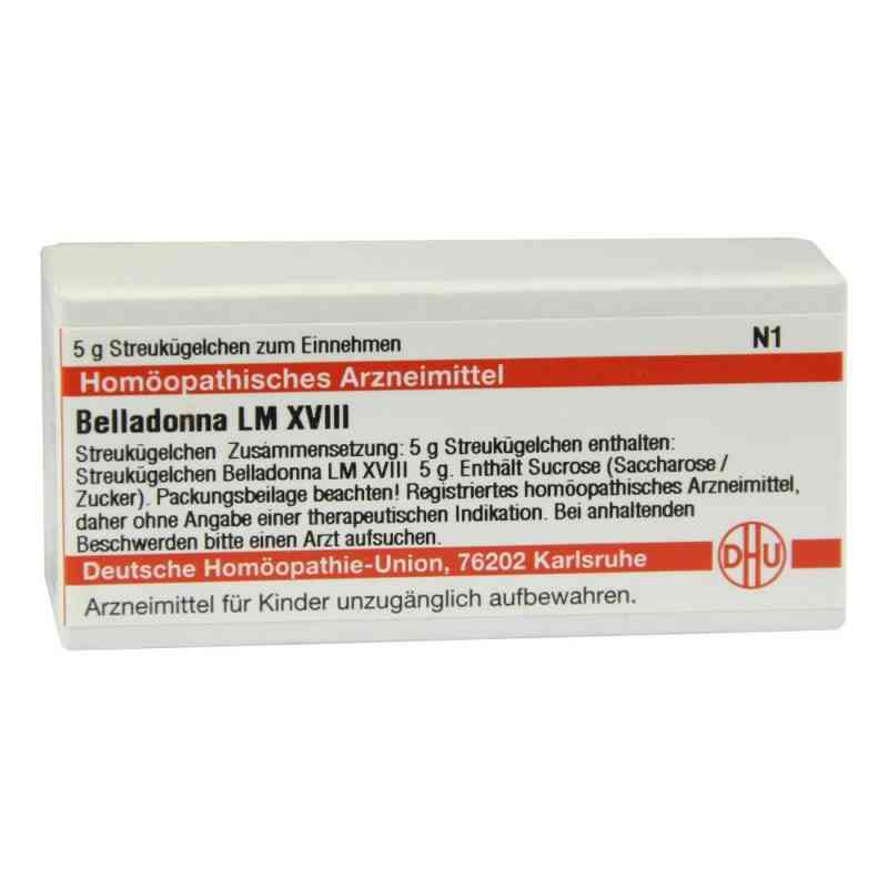 Lm Belladonna Xviii Globuli 5 g von DHU-Arzneimittel GmbH & Co. KG PZN 02658784