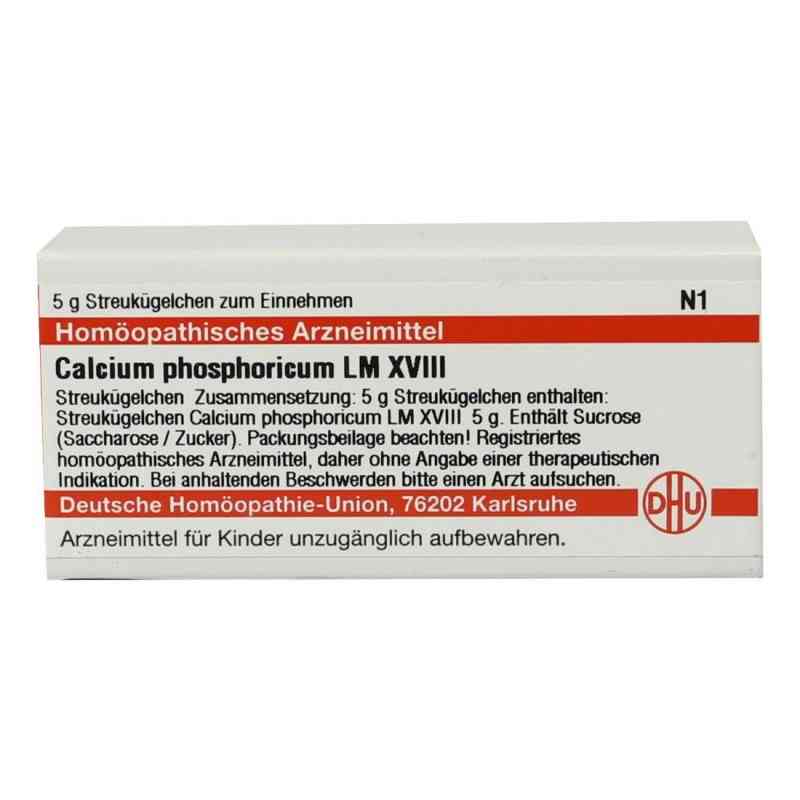 Lm Calcium Phosphoricum Xviii Globuli 5 g von DHU-Arzneimittel GmbH & Co. KG PZN 02658896