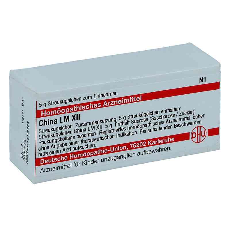 Lm China Xii Globuli 5 g von DHU-Arzneimittel GmbH & Co. KG PZN 02677333