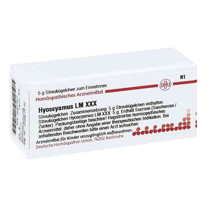Lm Hyoscyamus Xxx Globuli 5 g von DHU-Arzneimittel GmbH & Co. KG PZN 02677913