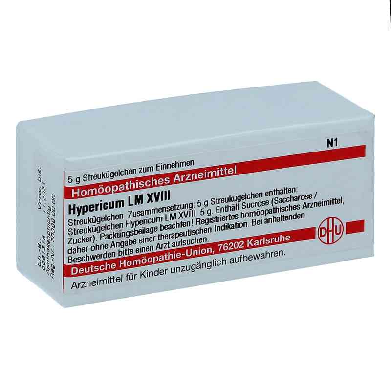 Lm Hypericum Xviii Globuli 5 g von DHU-Arzneimittel GmbH & Co. KG PZN 02659418